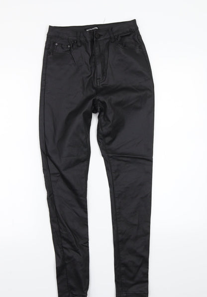 Pretty little thing Womens Black   Trousers  Size 12 L25 in