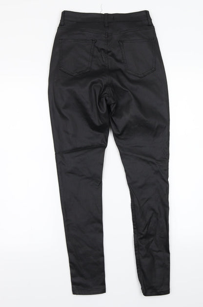 Pretty little thing Womens Black   Trousers  Size 12 L25 in