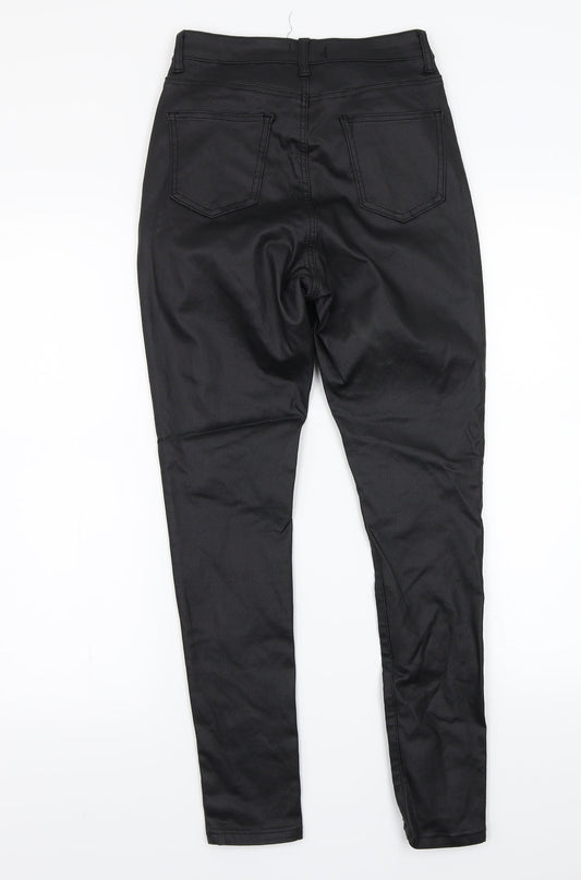 Pretty little thing Womens Black   Trousers  Size 12 L25 in
