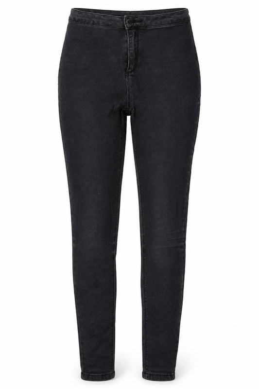 Missguided Womens Black   Straight Jeans Size 10 L29 in