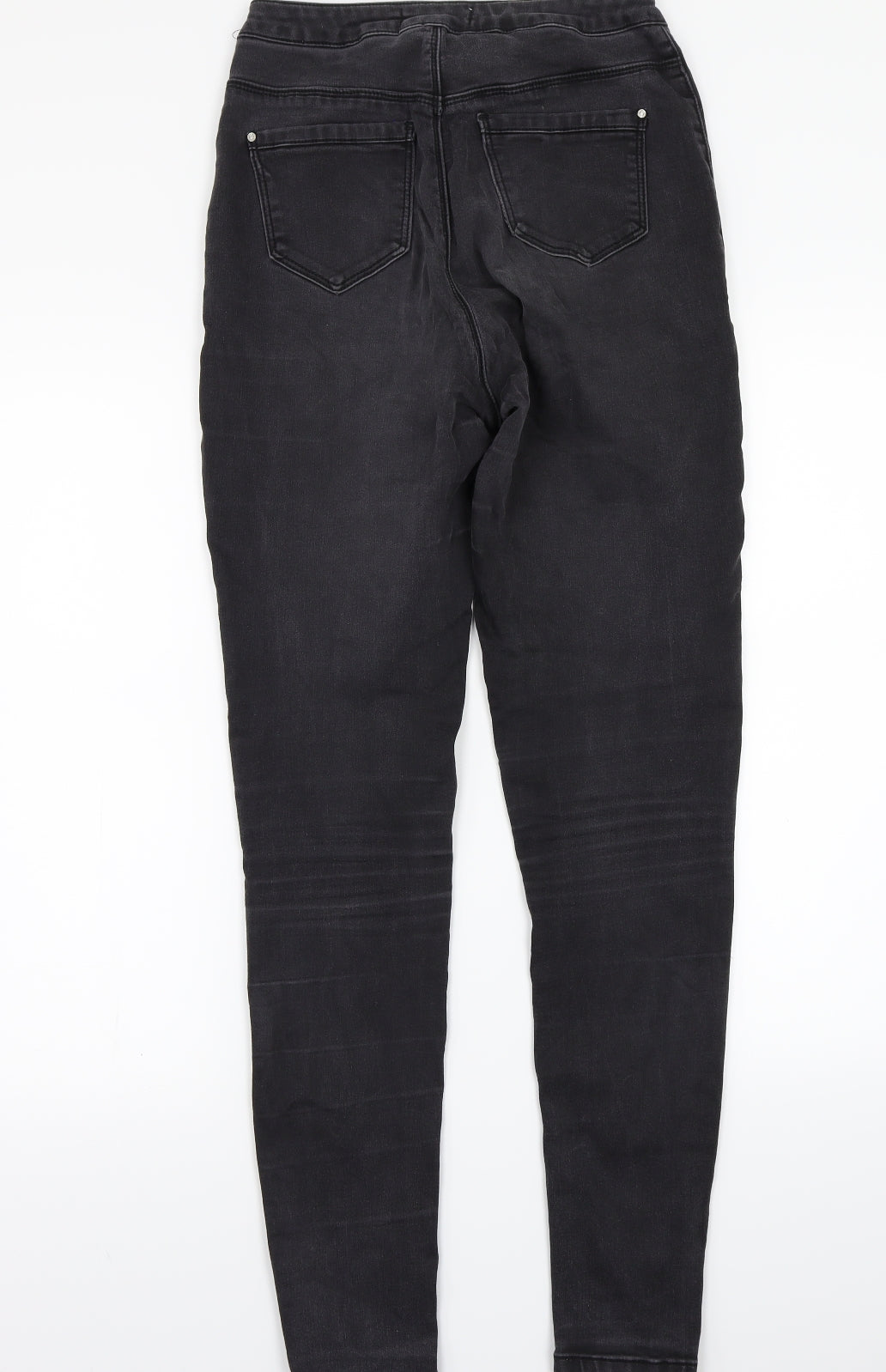 Missguided Womens Black   Straight Jeans Size 10 L29 in