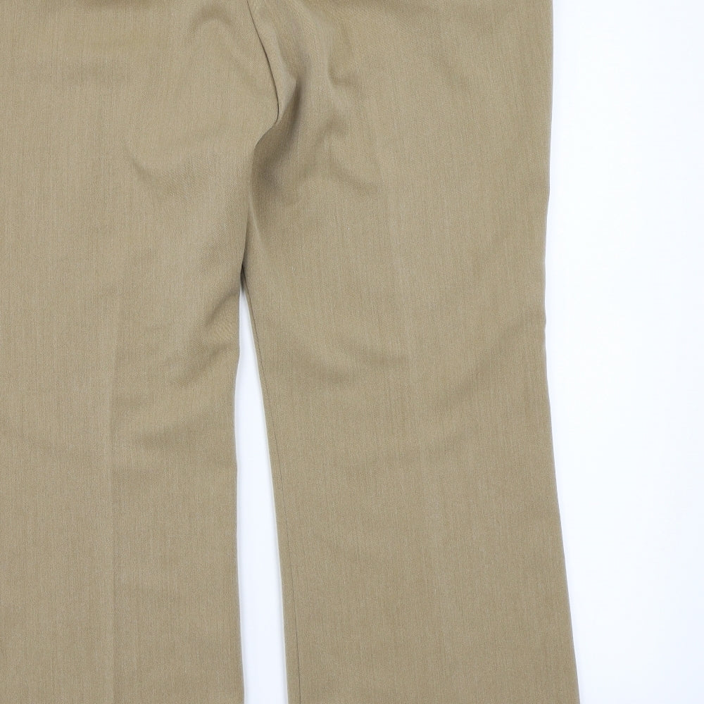 Womens UK Size 20 Epilogue Regular Fit  Brown Trousers
