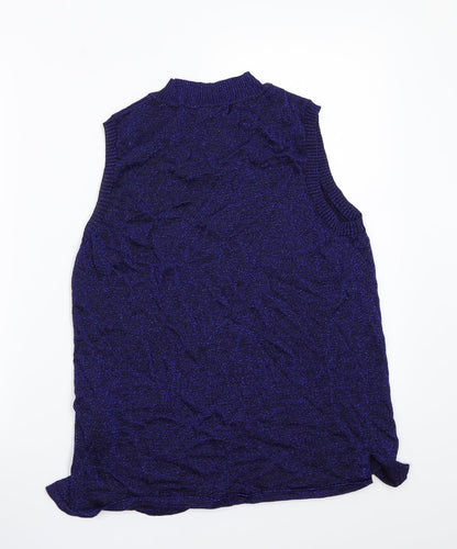 Marks and Spencer Womens Blue   Basic T-Shirt Size 16