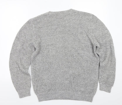 Dunnes Womens Grey   Pullover Jumper Size L