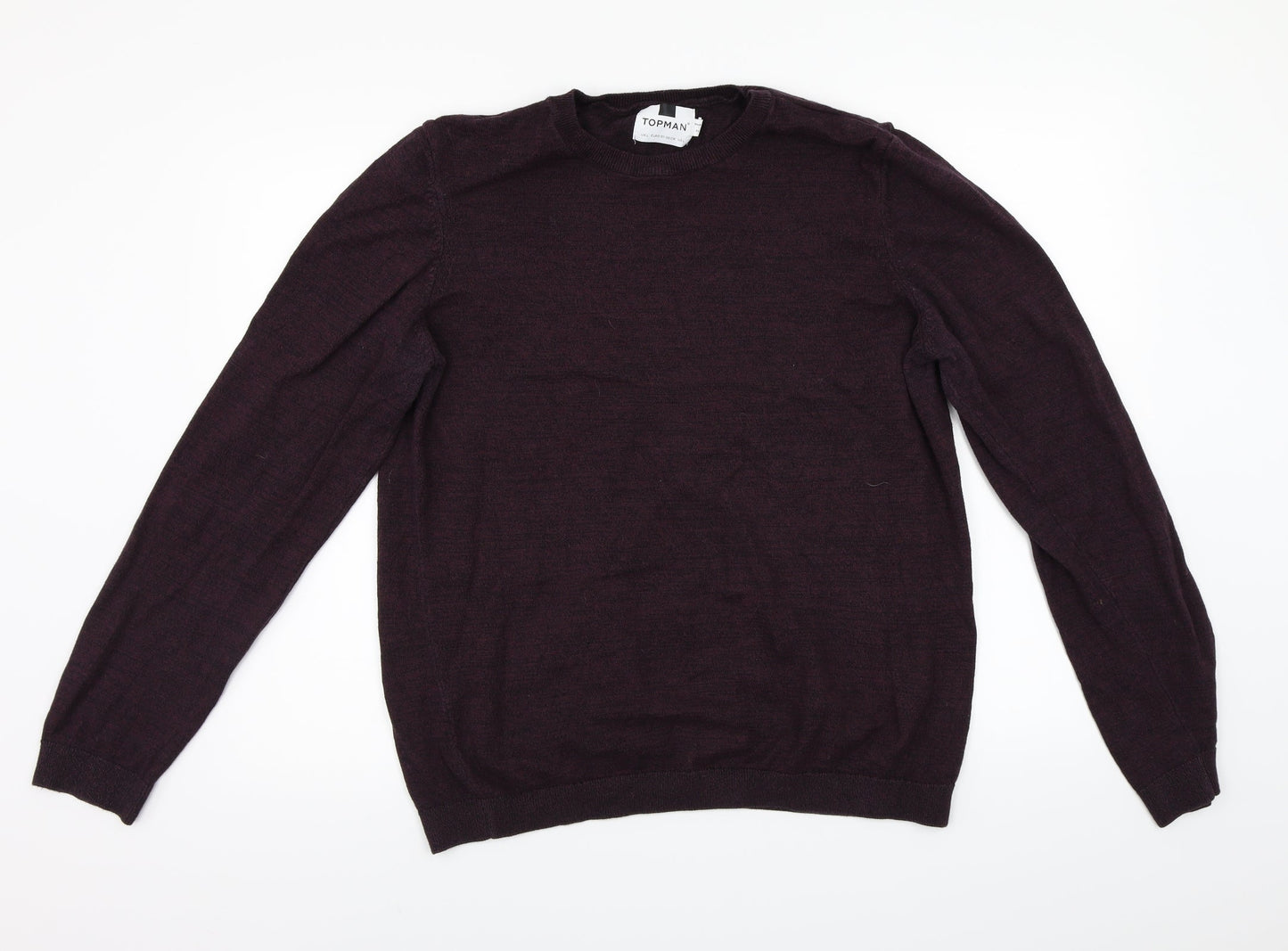 Topman  Mens Red   Pullover Jumper Size L