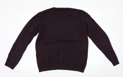 Topman  Mens Red   Pullover Jumper Size L