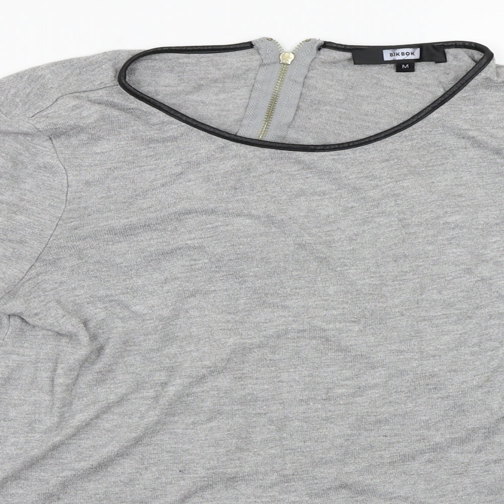 Bikbok  Womens Grey   Pullover Jumper Size M