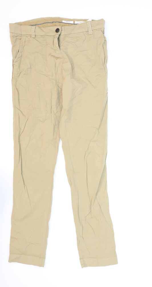 OPUS Womens Beige   Chino Trousers Size 38 in L30 in