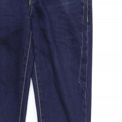 WEN STAR JEANS Womens Blue  Denim Straight Jeans Size 28 in L30 in