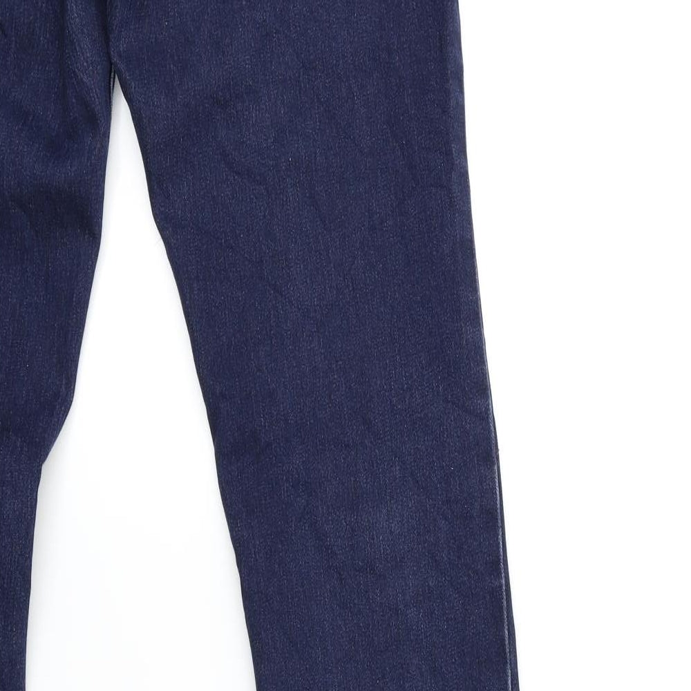 WEN STAR JEANS Womens Blue  Denim Straight Jeans Size 28 in L30 in