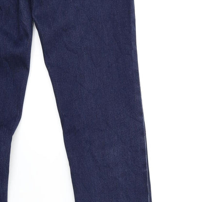 WEN STAR JEANS Womens Blue  Denim Straight Jeans Size 28 in L30 in