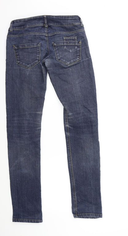 Womens UK Size M Calliope Regular Fit Skinny Blue Jeans
