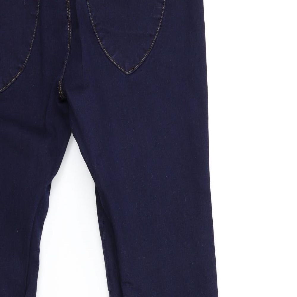 SMART JEANS Womens Blue  Denim Straight Jeans Size 28 in L28 in