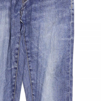 miss curry Womens Blue  Denim Skinny Jeans Size 26 in L30 in