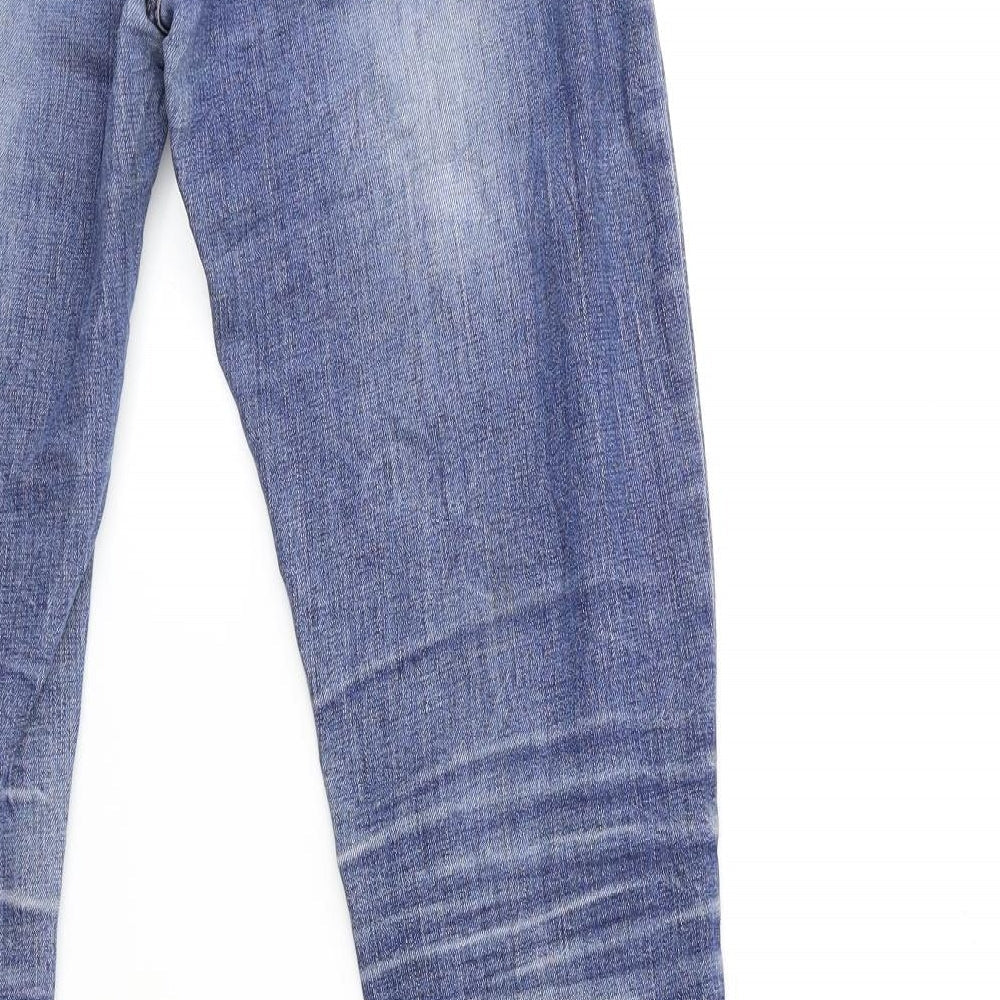 miss curry Womens Blue  Denim Skinny Jeans Size 26 in L30 in
