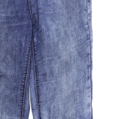New Look Womens Blue  Denim Skinny Jeans Size 8 L30 in