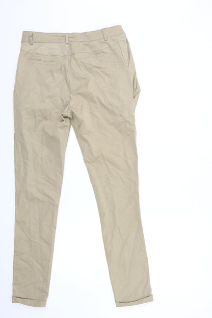 Toxik3 Womens Beige   Chino Trousers Size 30 in L29 in