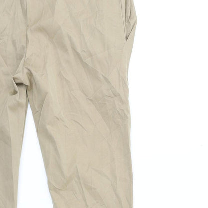 Toxik3 Womens Beige   Chino Trousers Size 30 in L29 in