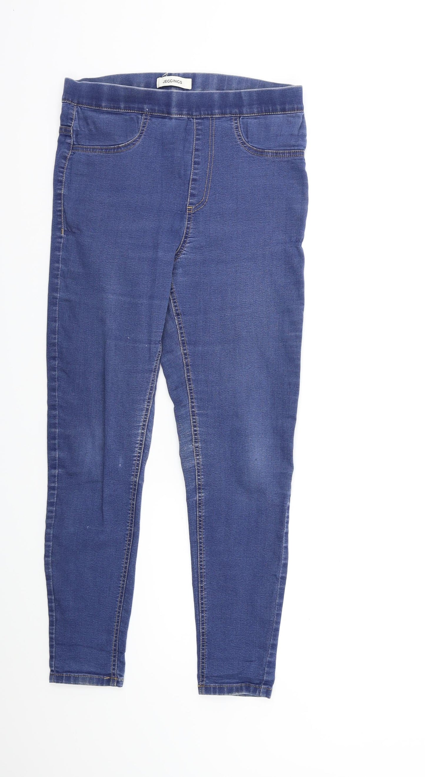 Womens UK Size 10 Marks and Spencer Regular Fit Skinny Blue Jeans