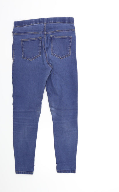 Womens UK Size 10 Marks and Spencer Regular Fit Skinny Blue Jeans