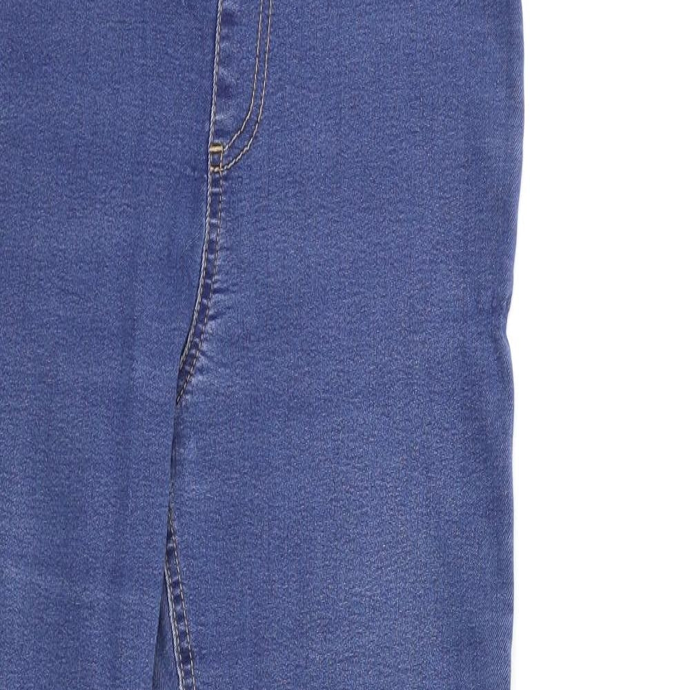 Womens UK Size 10 Marks and Spencer Regular Fit Skinny Blue Jeans