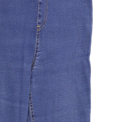 Womens UK Size 10 Marks and Spencer Regular Fit Skinny Blue Jeans