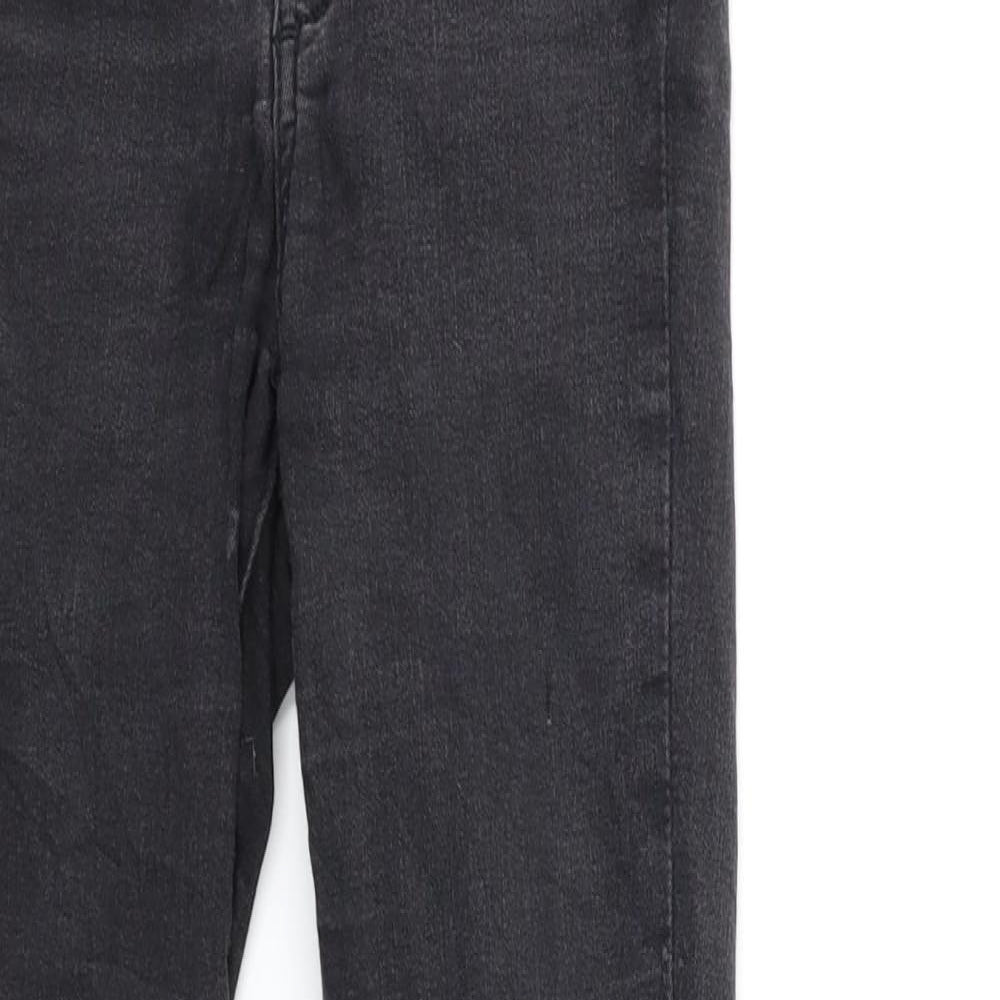 Never Denim Womens Black  Denim Skinny Jeans Size XS L27 in