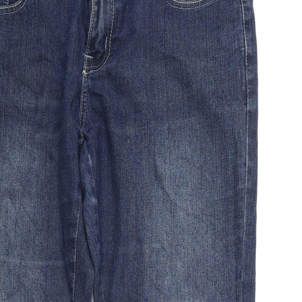 Womens UK Size 34 in Preworn Regular Fit Skinny Blue Jeans