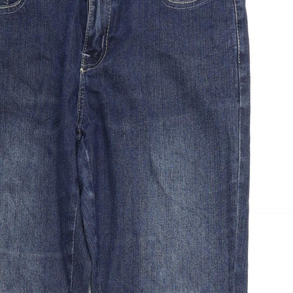 Womens UK Size 34 in Preworn Regular Fit Skinny Blue Jeans