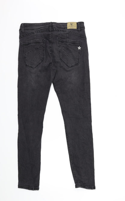 Preworn Mens Black  Denim Skinny Jeans Size S L28 in