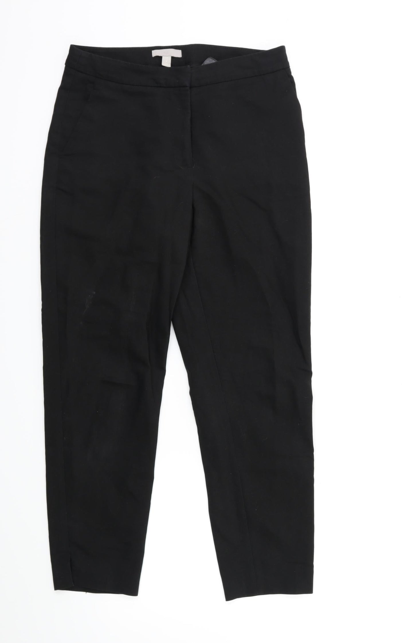 H&M Womens Black   Straight Jeans Size 8 L26 in