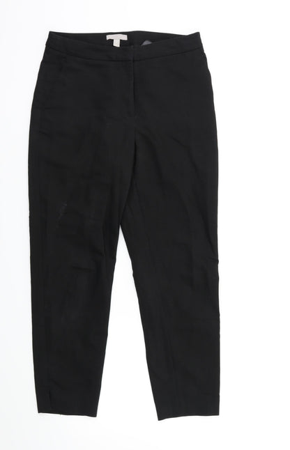 H&M Womens Black   Straight Jeans Size 8 L26 in