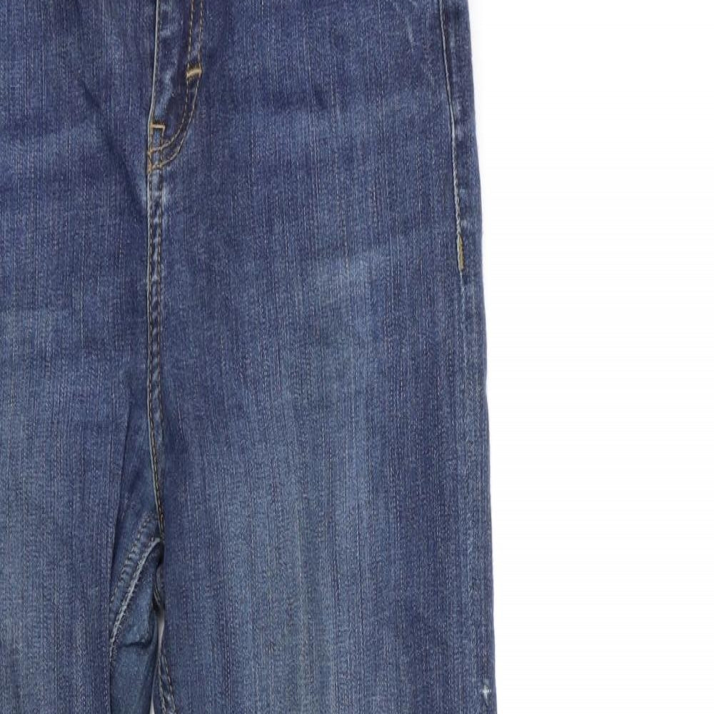 Womens UK Size 26 in Preworn Regular Fit Skinny Blue Jeans