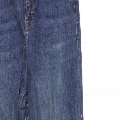Womens UK Size 26 in Preworn Regular Fit Skinny Blue Jeans