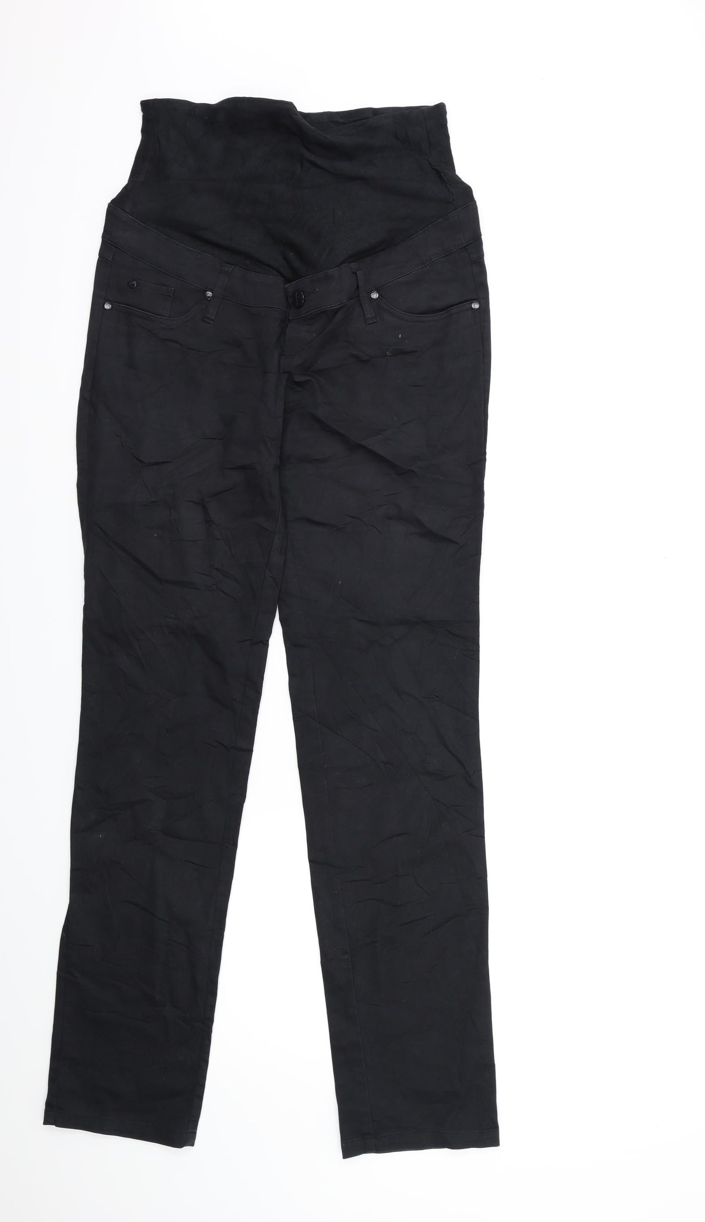 Womens UK Size 10 H&M Regular Fit Skinny Black Jeans