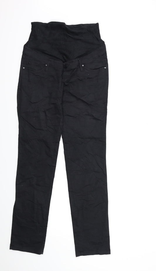 Womens UK Size 10 H&M Regular Fit Skinny Black Jeans