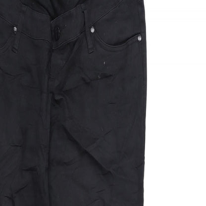 Womens UK Size 10 H&M Regular Fit Skinny Black Jeans