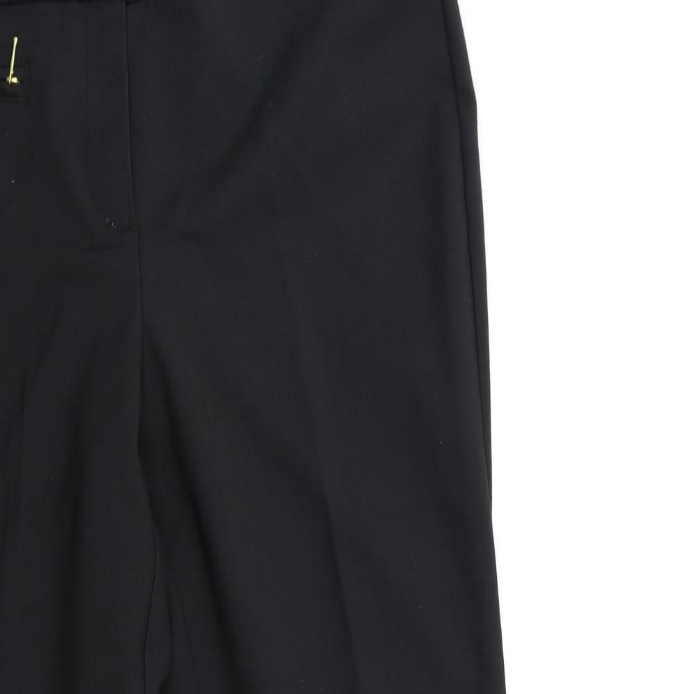 Womens UK Size 12 NEXT Regular Fit  Black Trousers