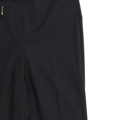 Womens UK Size 12 NEXT Regular Fit  Black Trousers