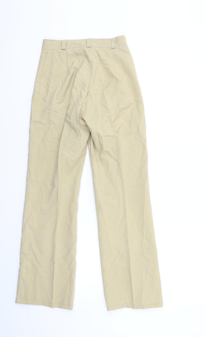 Womens UK Size 23 in Preworn Regular Fit  Beige Trousers