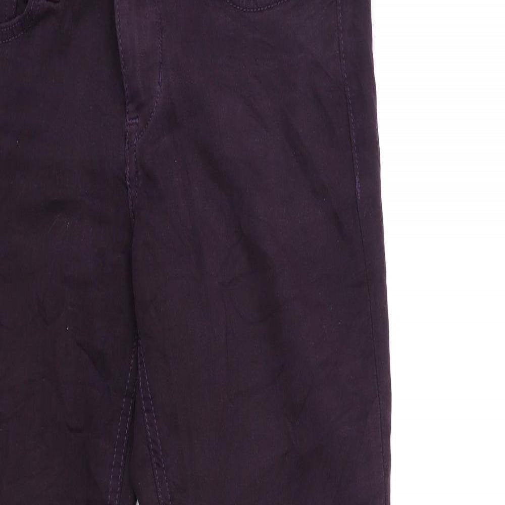 Womens UK Size 27 in H&M Regular Fit Skinny Red Jeans