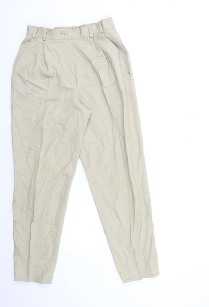Alba Moda Womens Beige   Trousers  Size 10 L38 in