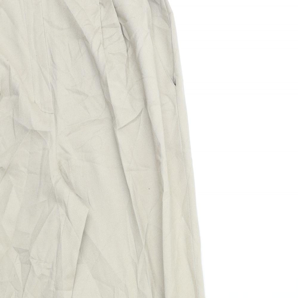 Alba Moda Womens Beige   Trousers  Size 10 L38 in