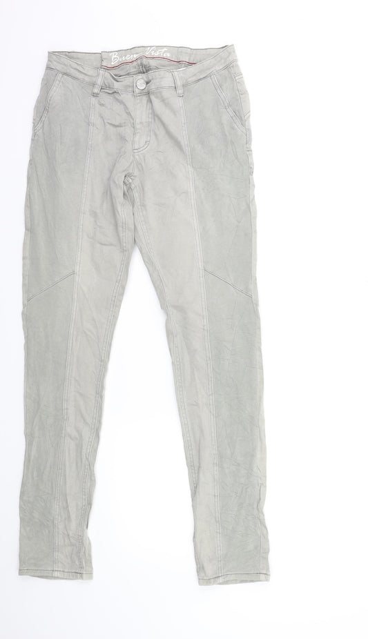 Mens UK Size 30 in Buena Vista Regular Fit Skinny Grey Jeans