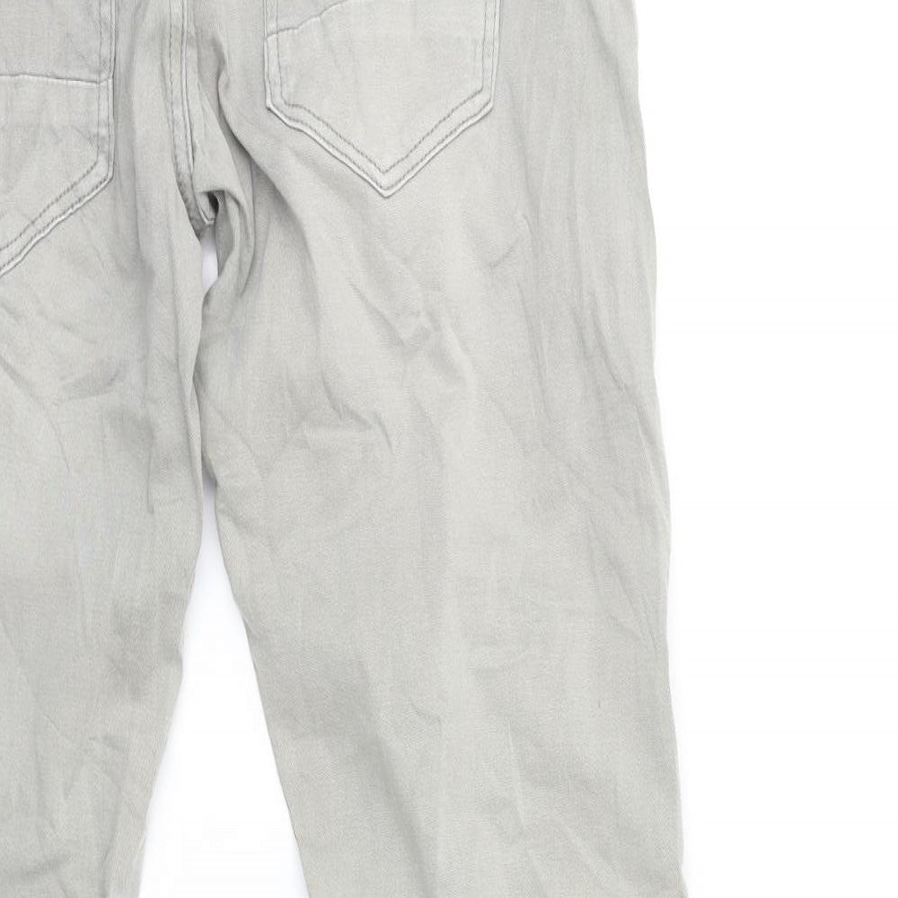 Mens UK Size 30 in Buena Vista Regular Fit Skinny Grey Jeans