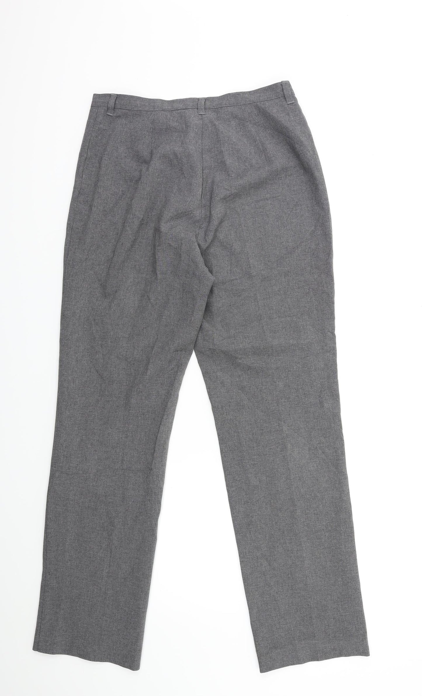 Womens UK Size 28 in United Colors of Benetton Regular Fit  Grey Trousers