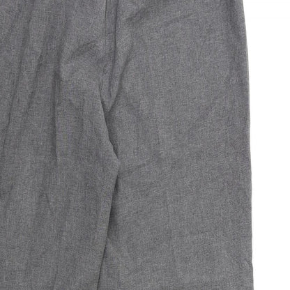 Womens UK Size 28 in United Colors of Benetton Regular Fit  Grey Trousers