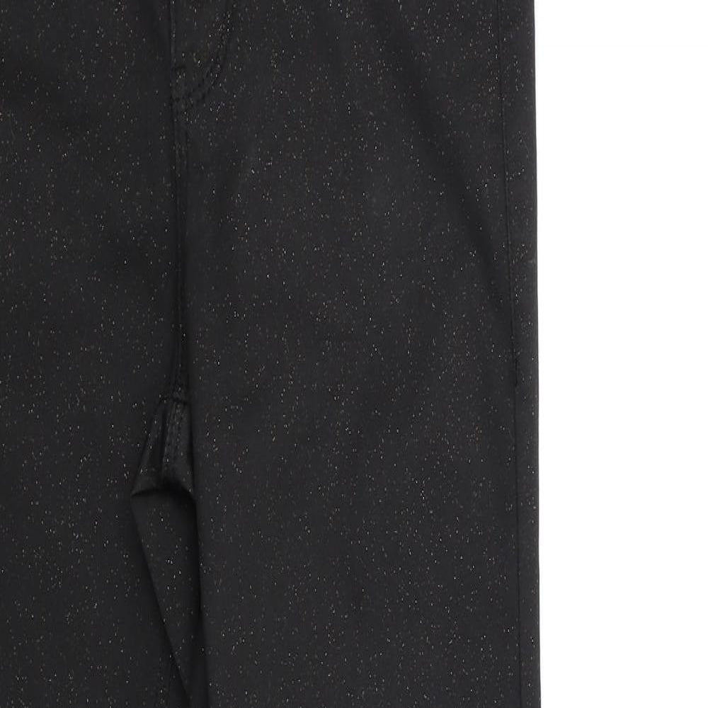 Dorothy Perkins Womens Black  Denim Skinny Jeans Size 12 L29 in