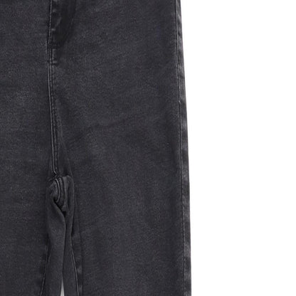 Denim & Co. Womens Black  Denim Skinny Jeans Size 10 L28 in