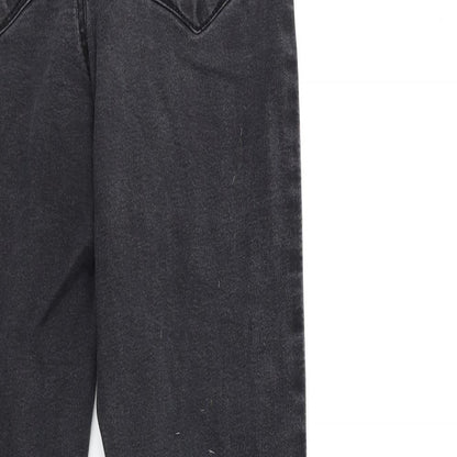 Denim & Co. Womens Black  Denim Skinny Jeans Size 10 L28 in